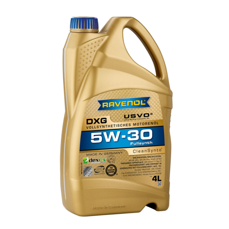 RAVENOL DXG 5W30 4L - www.vsichkimasla.bg