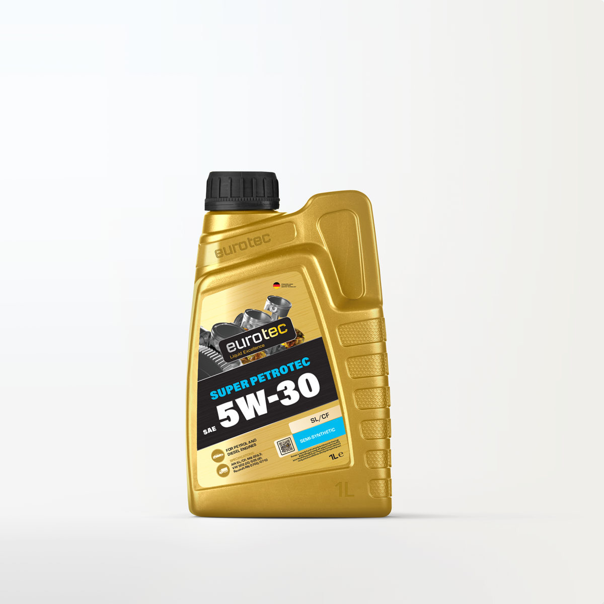 Eurotec Super Petrotec 5W-30 SL CF 1L - www.vsichkimasla.bg
